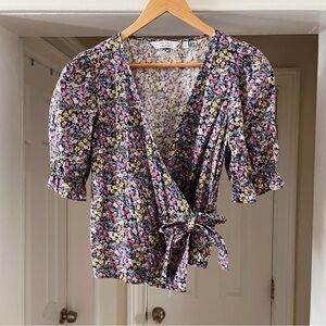 & Other Storie Wrap Top
